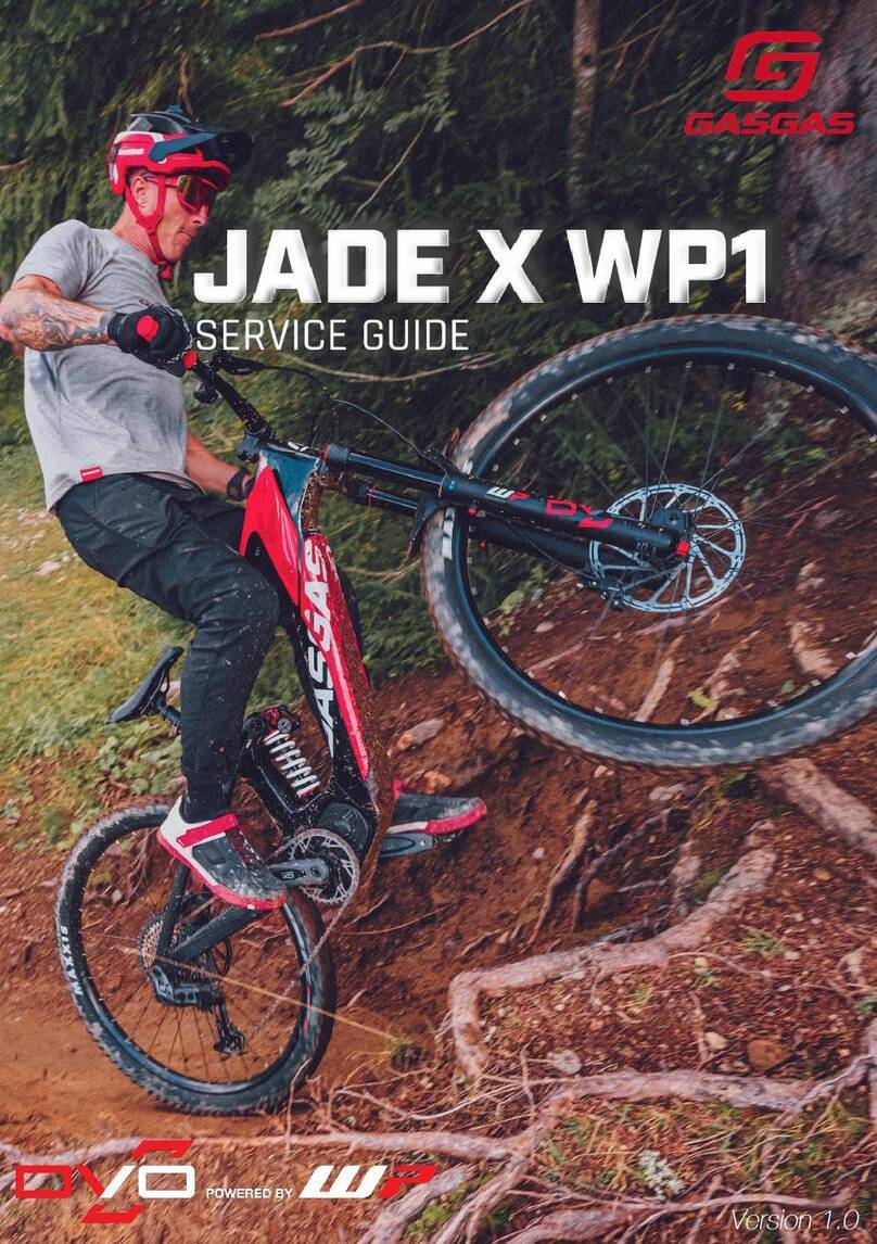 GAS GAS JADE X WP1 Service guide