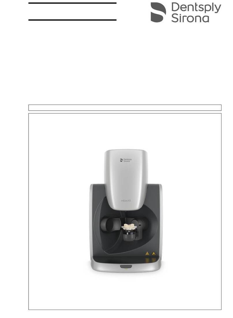 Dentsply Sirona inEos X5 operating instructions
