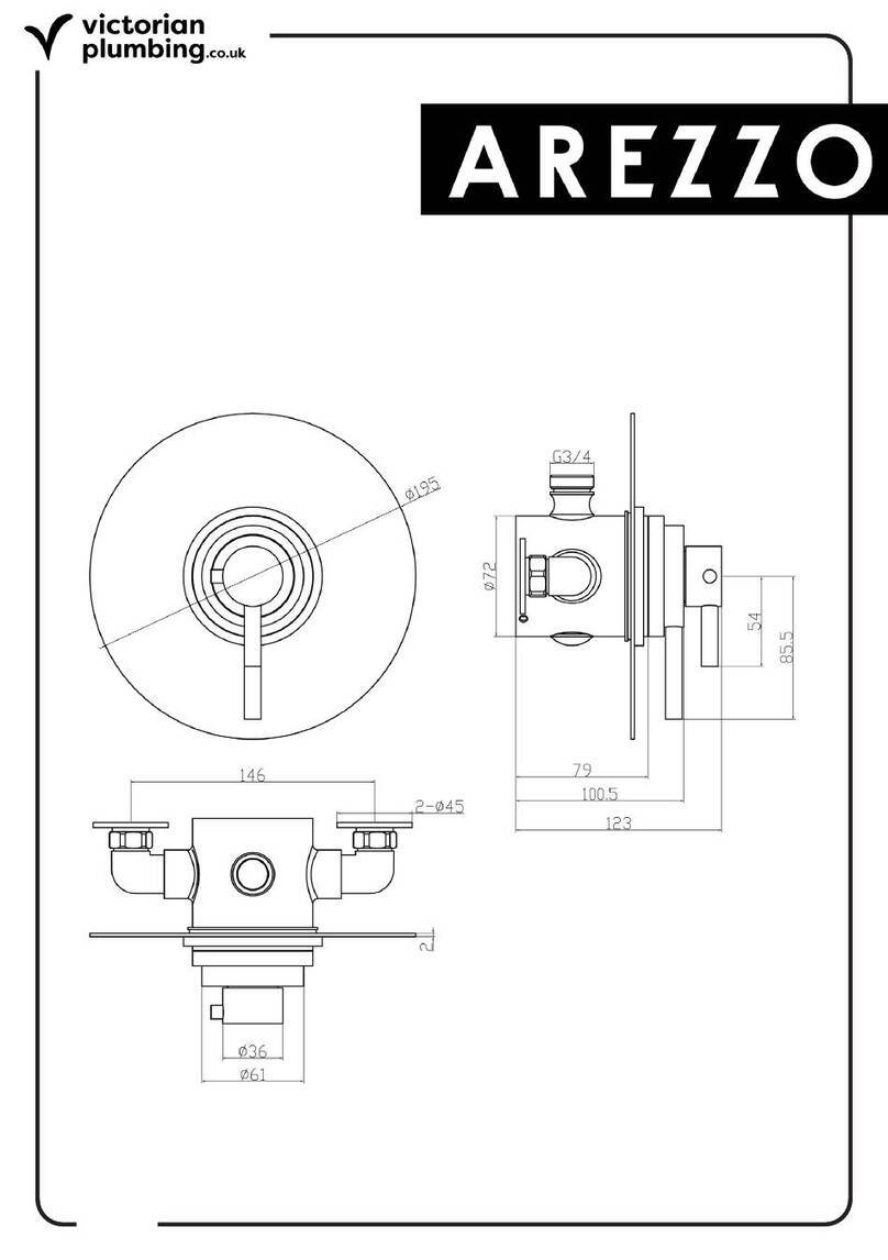 Victorian Plumbing Arezzo installation guide
