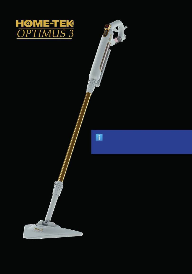 HomeTek OPTIMUS 3 owner's guide