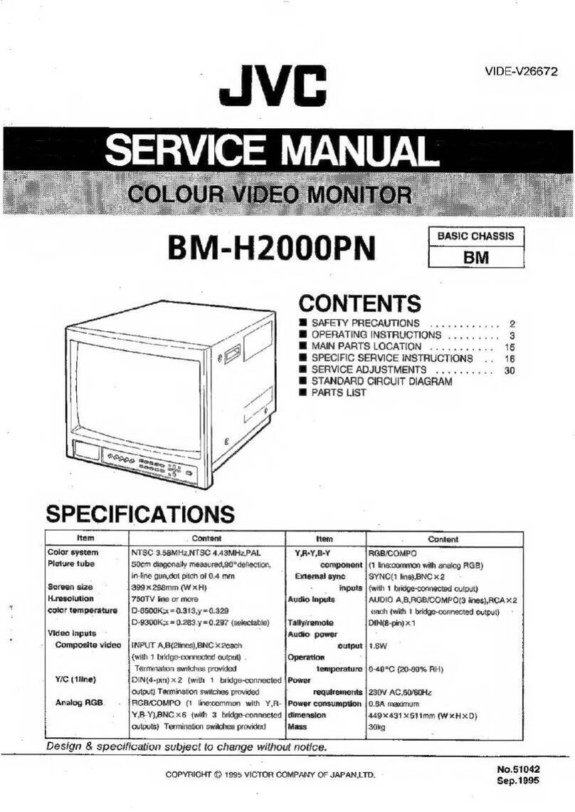 JVC BM-H2000PN User manual