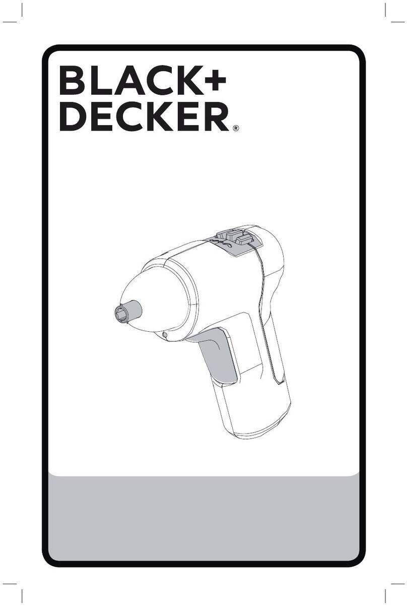 Black & Decker REVSD4C User manual