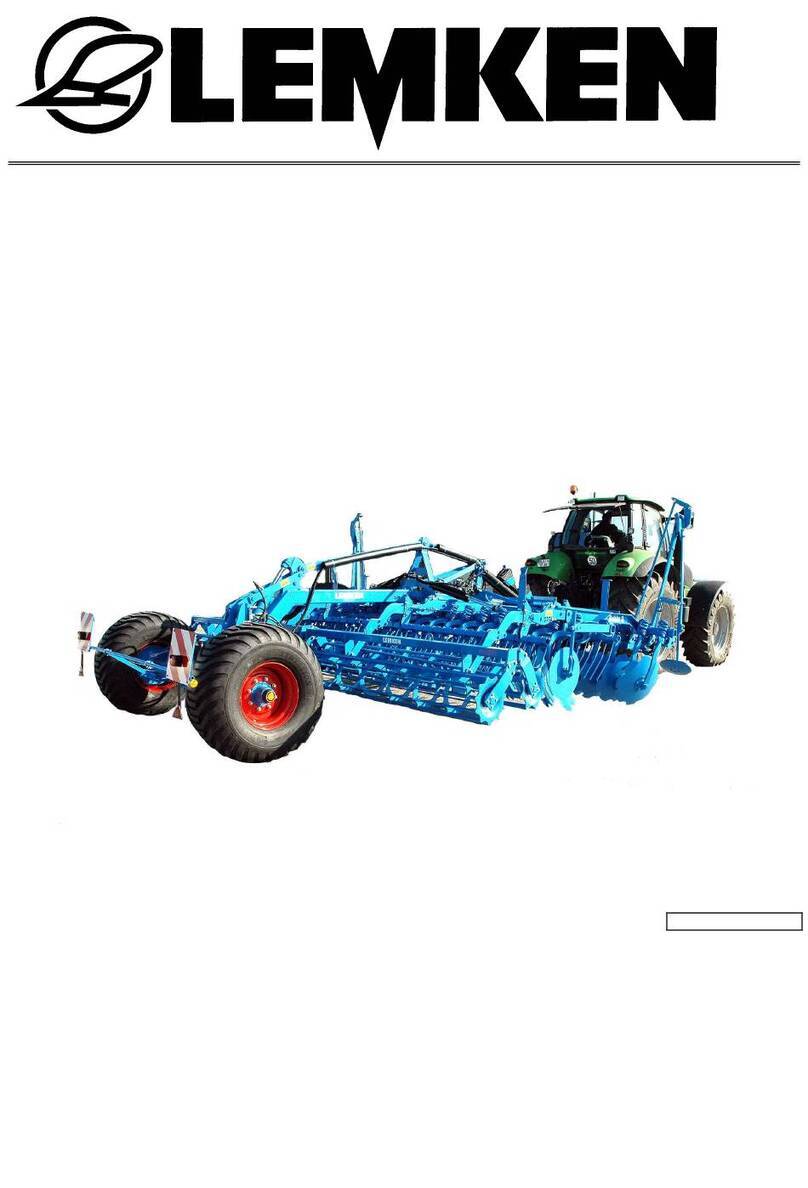 LEMKEN Rubin 9 KUA User manual