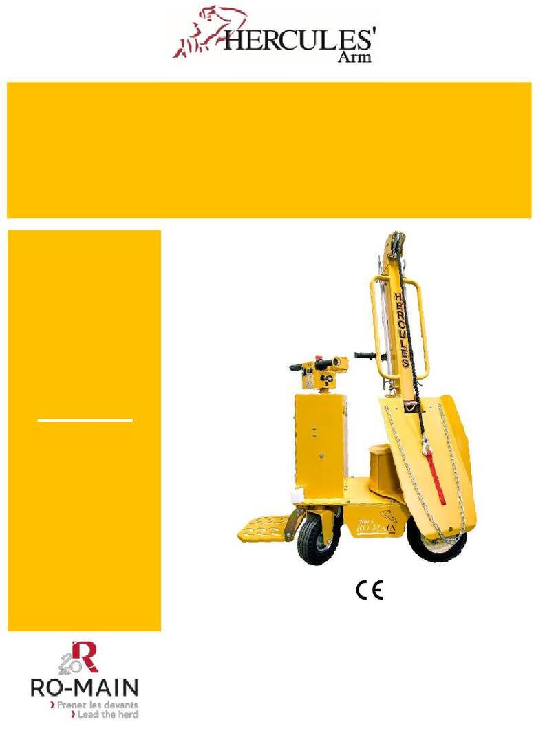 Ro-Main HERCULES' Arm 200S user manual
