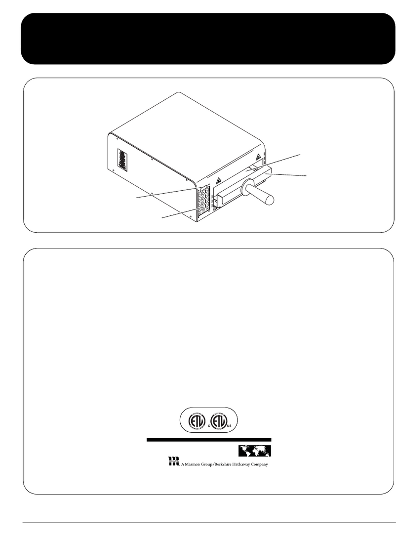 Prince Castle 464-B Operation manual