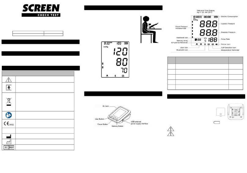 Screen JPD-HA120 user manual