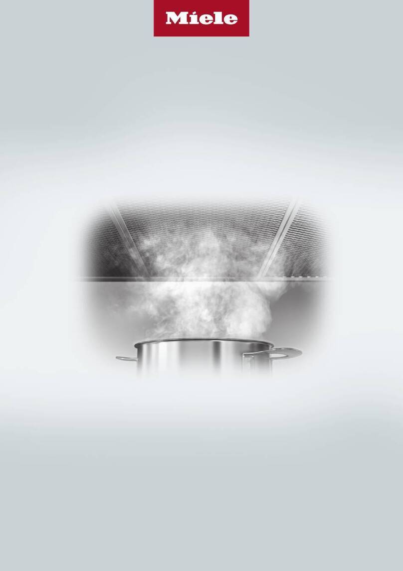 Miele DAH 2660 User manual