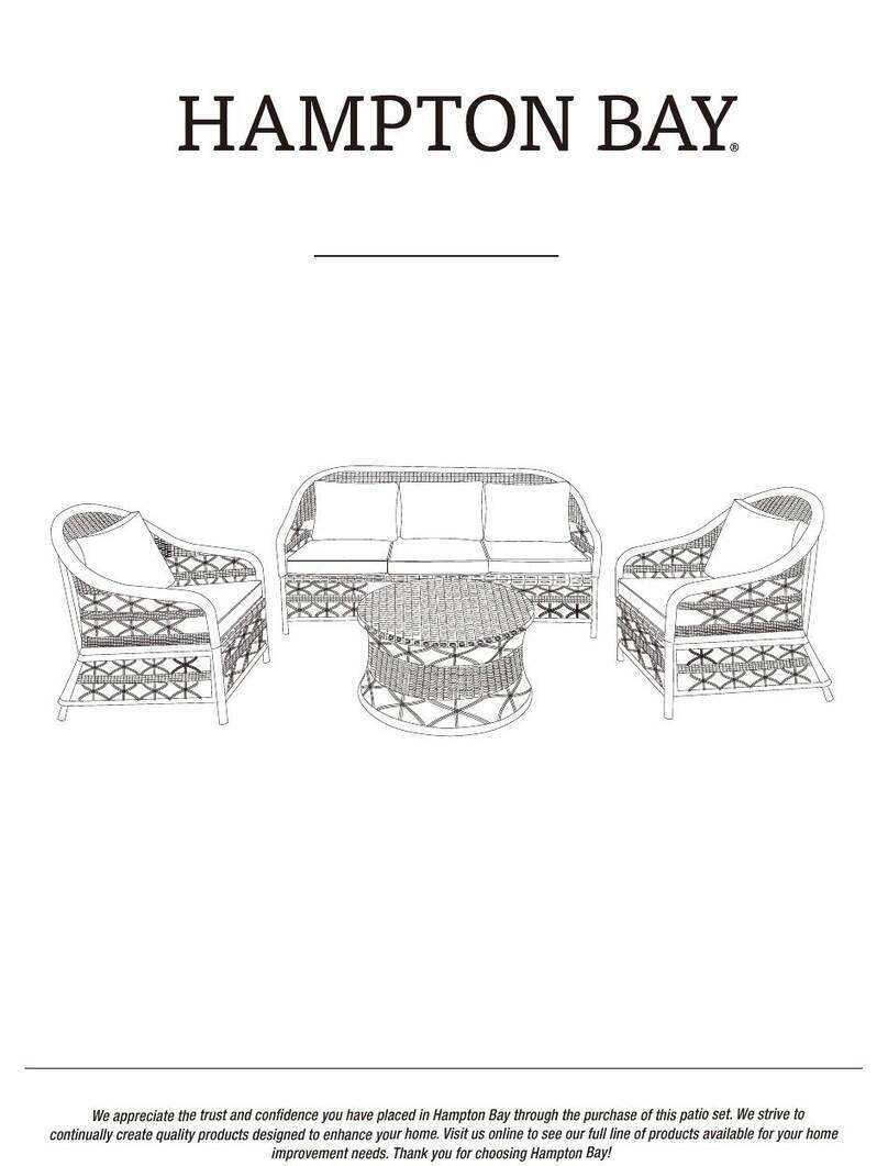 HAMPTON BAY SOMERSOUND 69-2314WH-474 Use and care guide