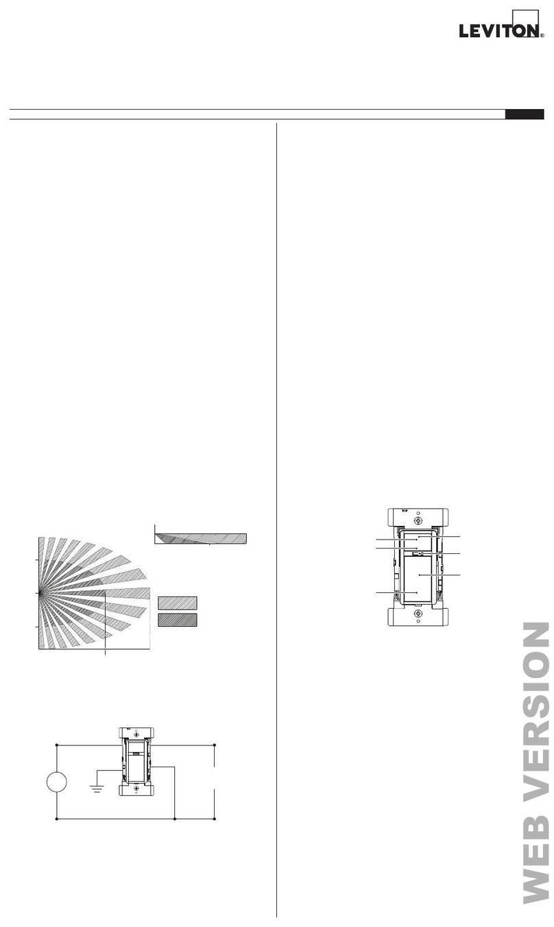 Leviton ODSMT-MD User manual