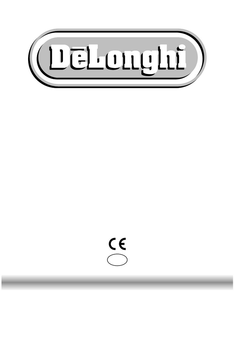 DeLonghi GSI 502 Operation instructions