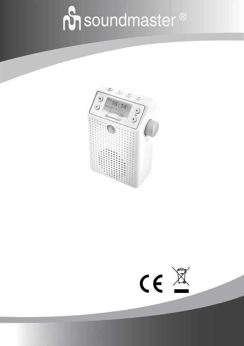 SOUNDMASTER DAB60WE user manual