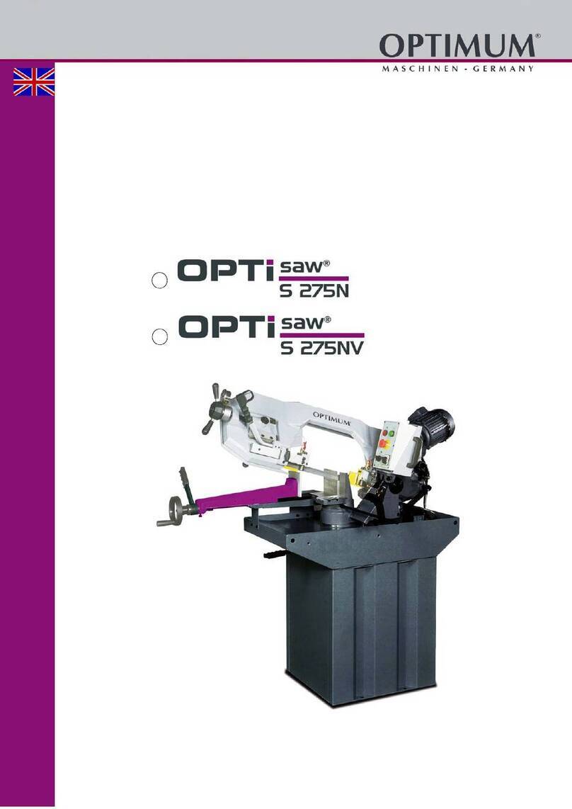 Optimum 3300260 operating manual