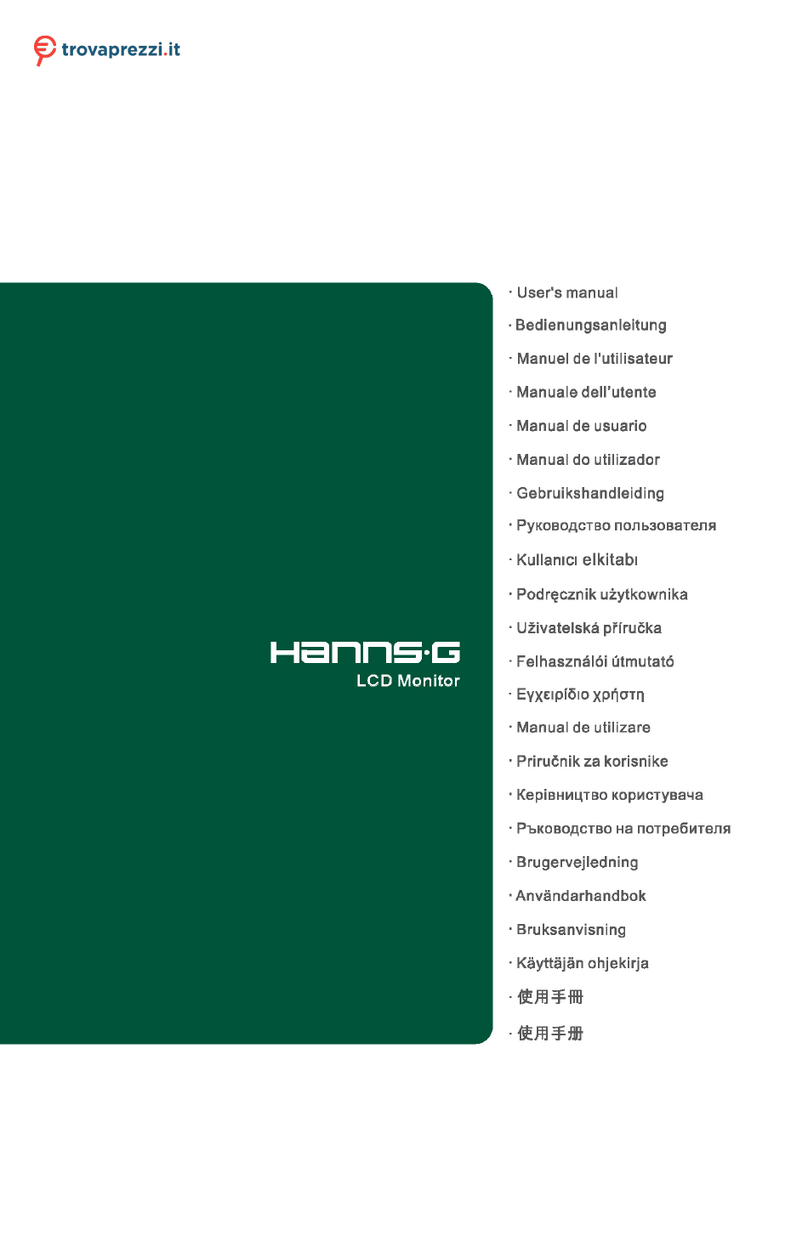 Hanns.G HP205DJB User manual