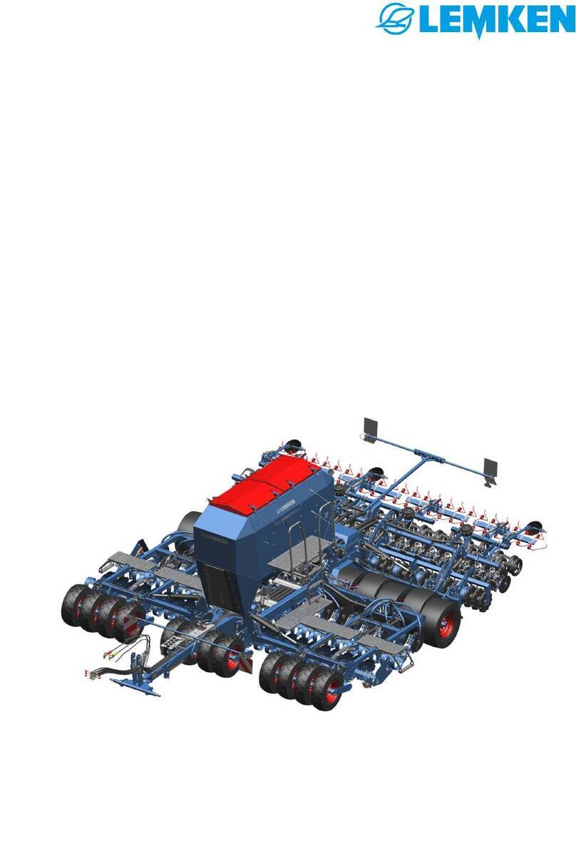 LEMKEN Solitair DT/400 operating instructions