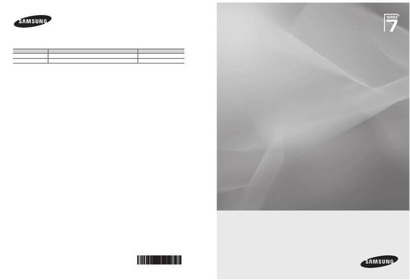Samsung PS50A756T User manual Samsung PS50A756T User manual