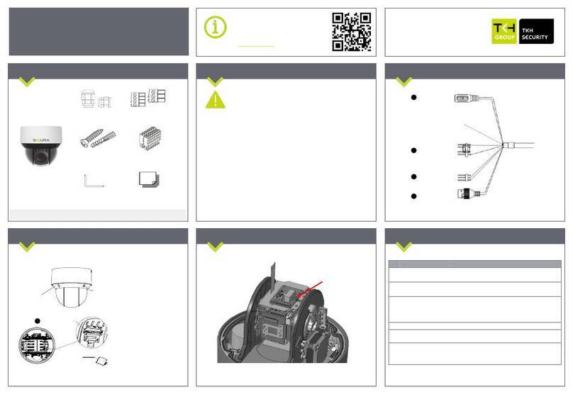 TKH SiQURA PD1022v2 User manual