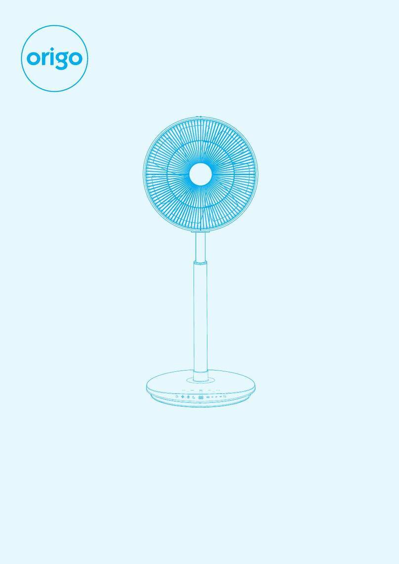 ORIGO SF1622 User manual
