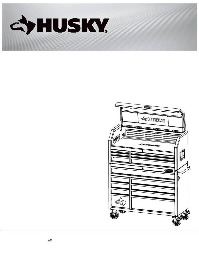 Husky H52CH6HDV3WHT User manual