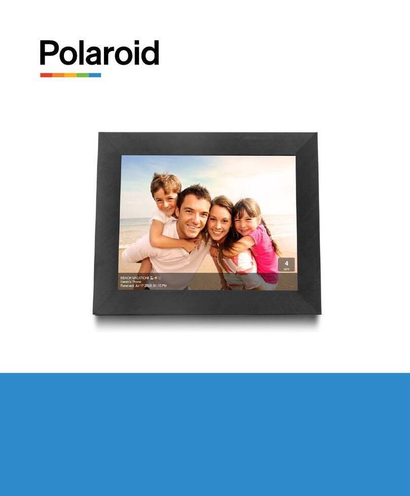 Polaroid PDWX-800BB user manual