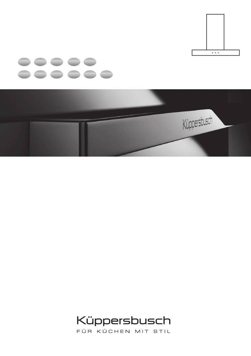 Kuppersbusch DEF6550 0 Series Operation manual