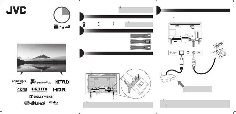 JVC LT-65C880 quick start guide