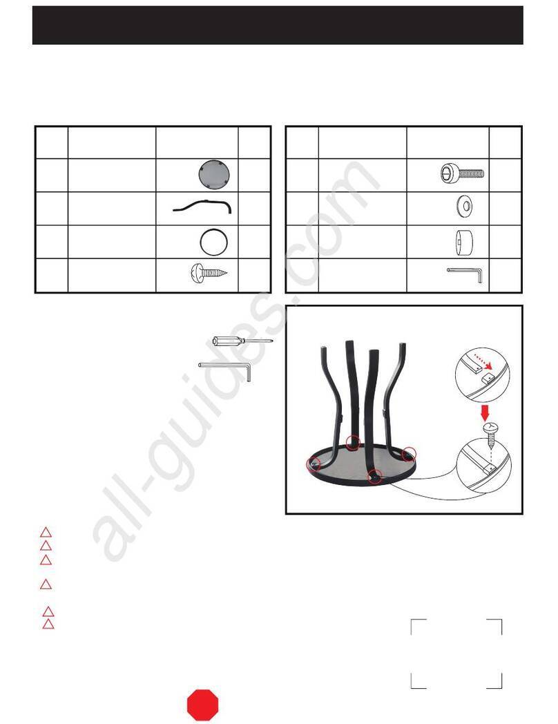 Courtyard Creations TGS24SE-WM Assembly instructions Courtyard Creations TGS24SE-WM Assembly instructions