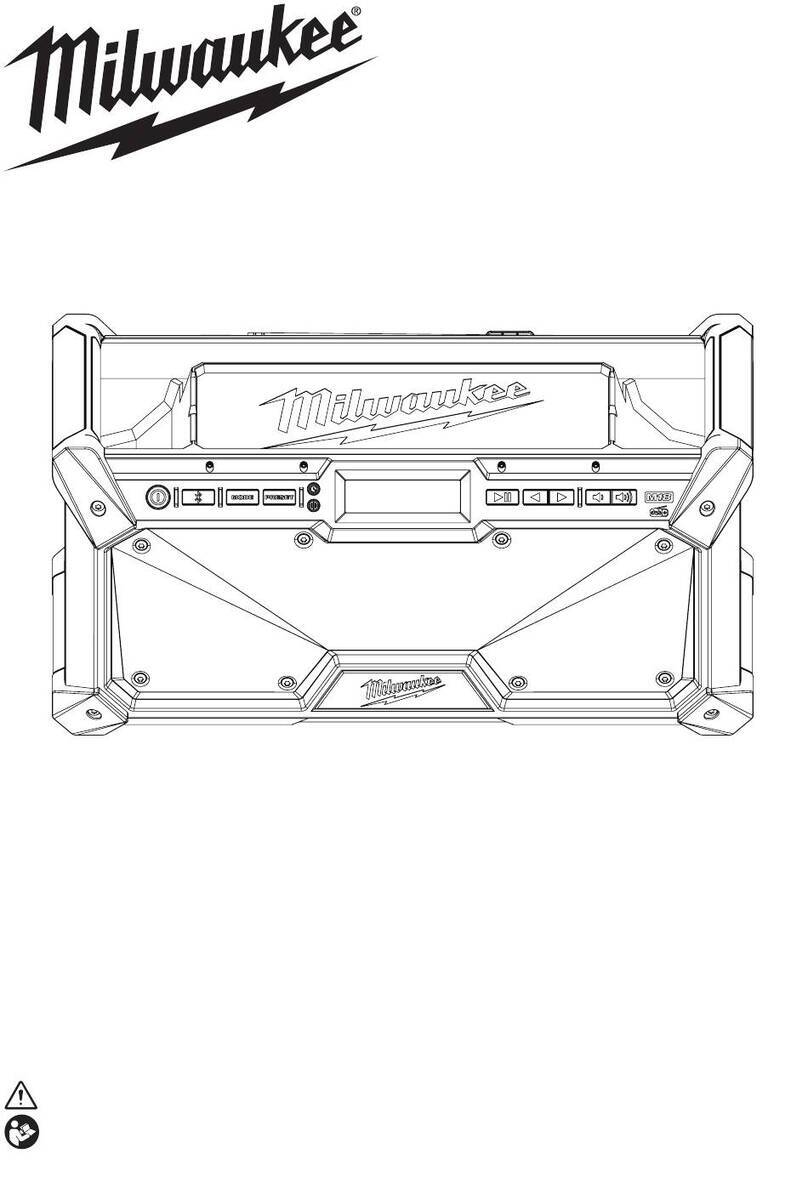 Milwaukee M18 JSRDAB2 Operator's manual