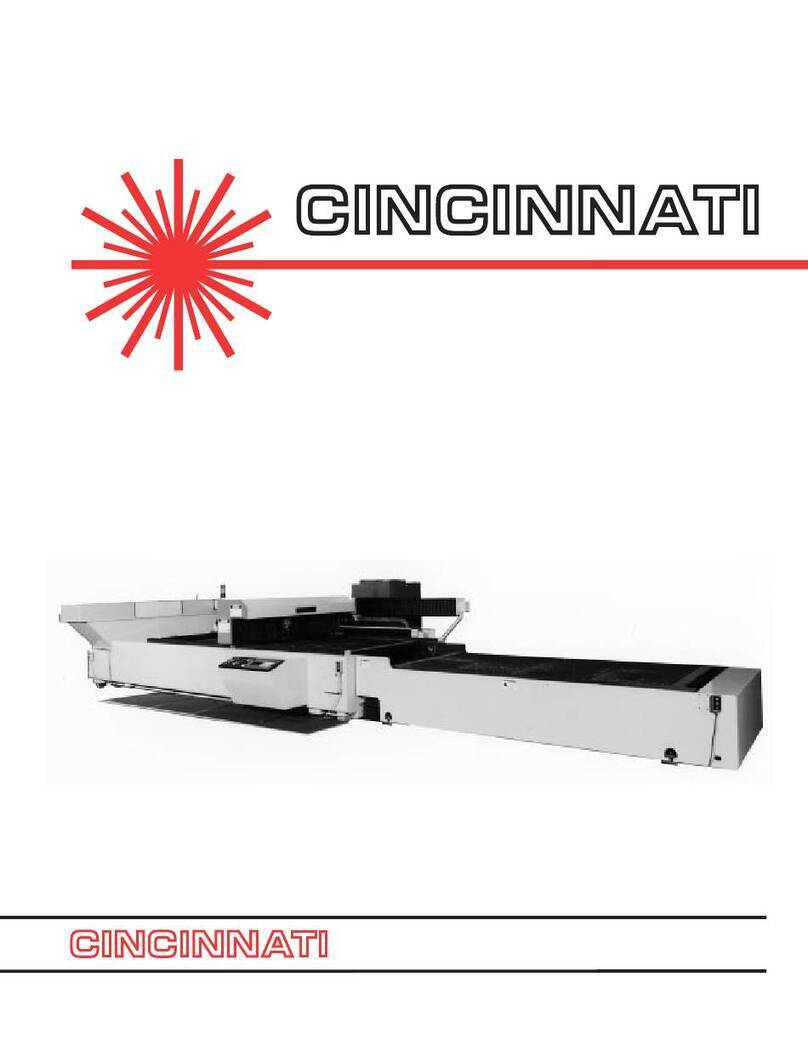 Cincinnati CL-6 3000 Operation, safety and maintenance manual