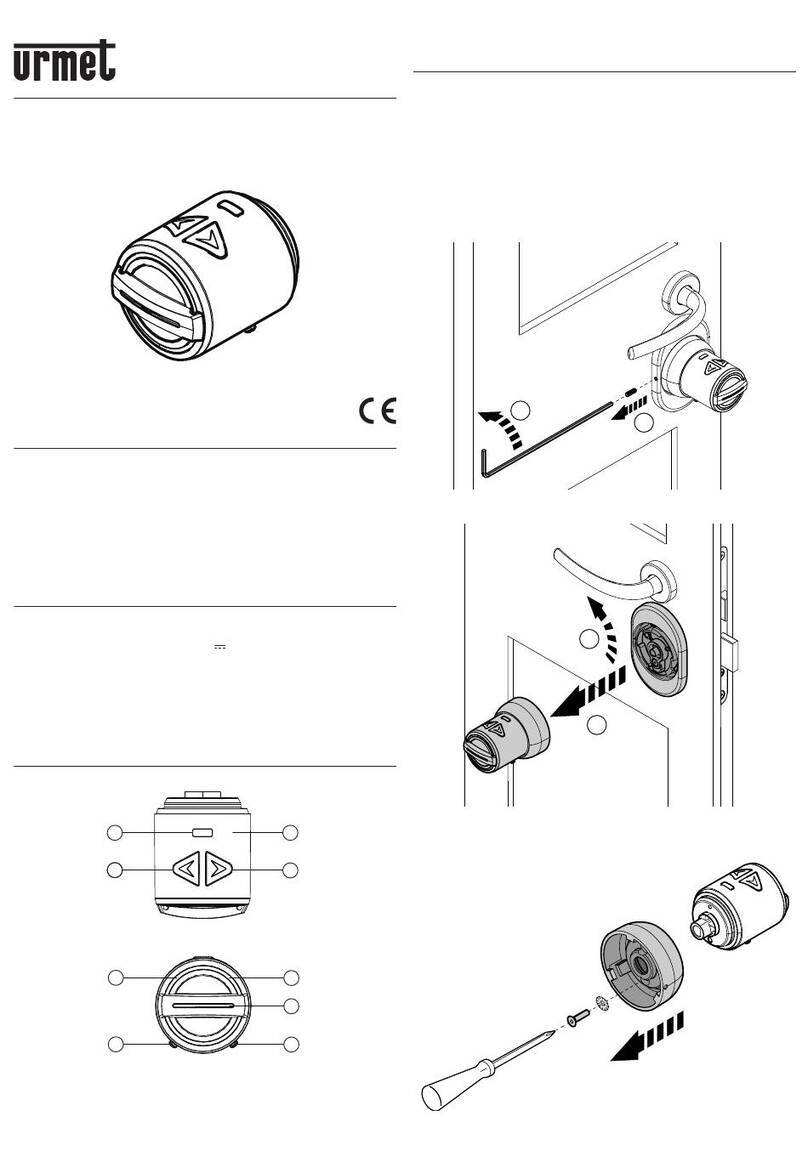 urmet domus 1086 quick start guide