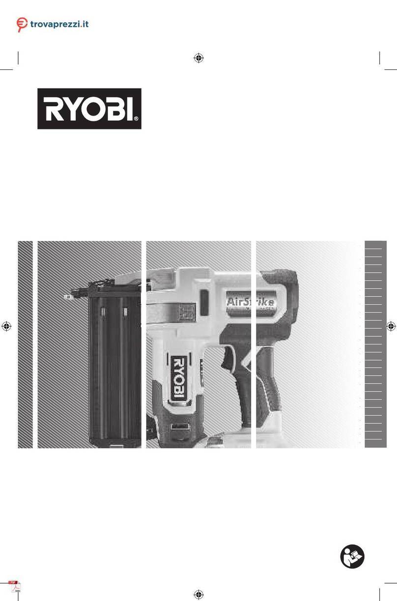Ryobi R18GN18-120S User manual