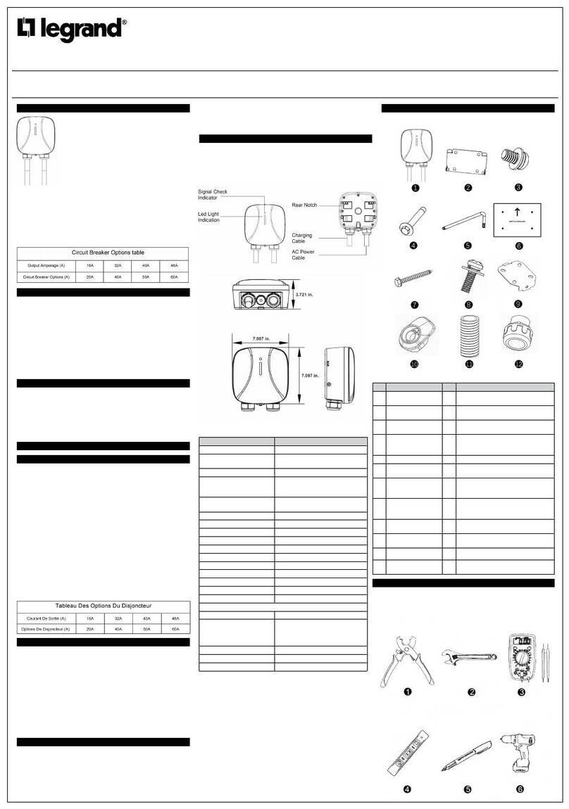 LEGRAND L2EVSE48AC User manual