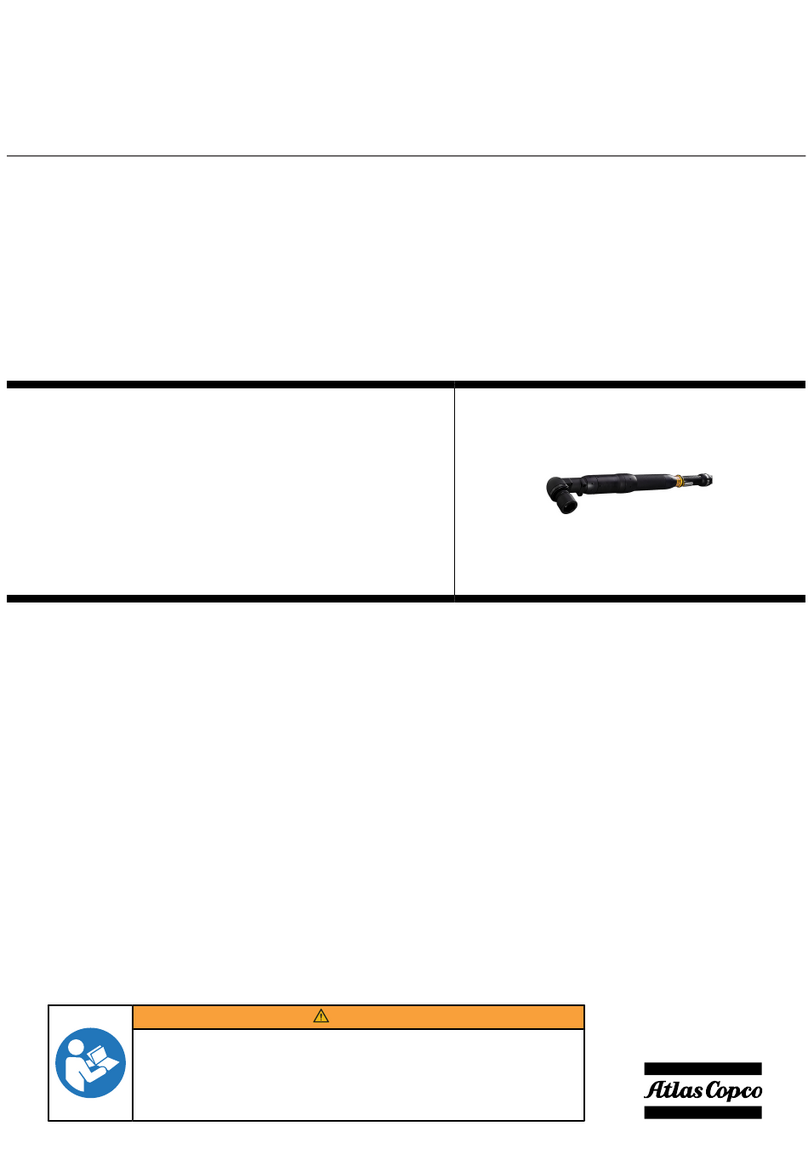 Atlas Copco ETVST101-370-20F Instruction sheet