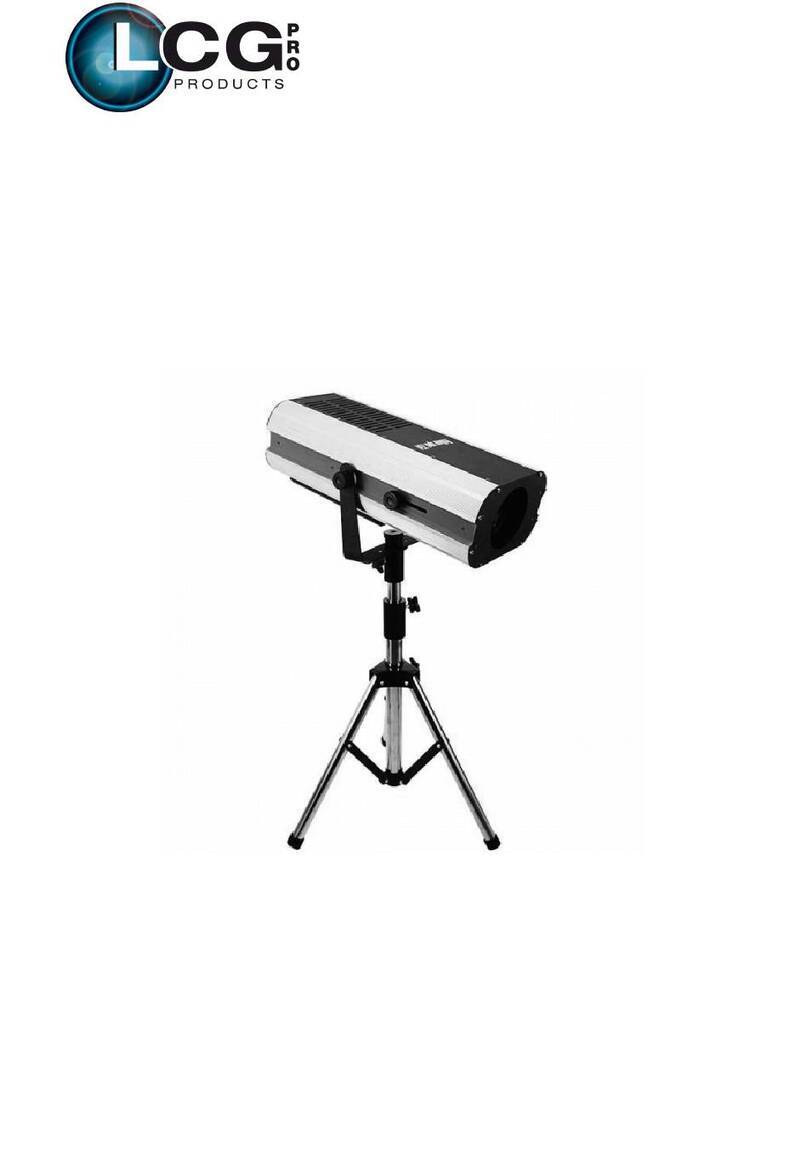 LCG PRO LCG-FS400L User manual