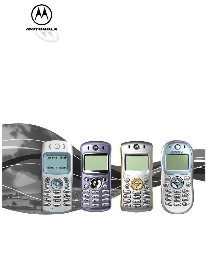 Motorola GSM 900/DCS 1800MHz User manual