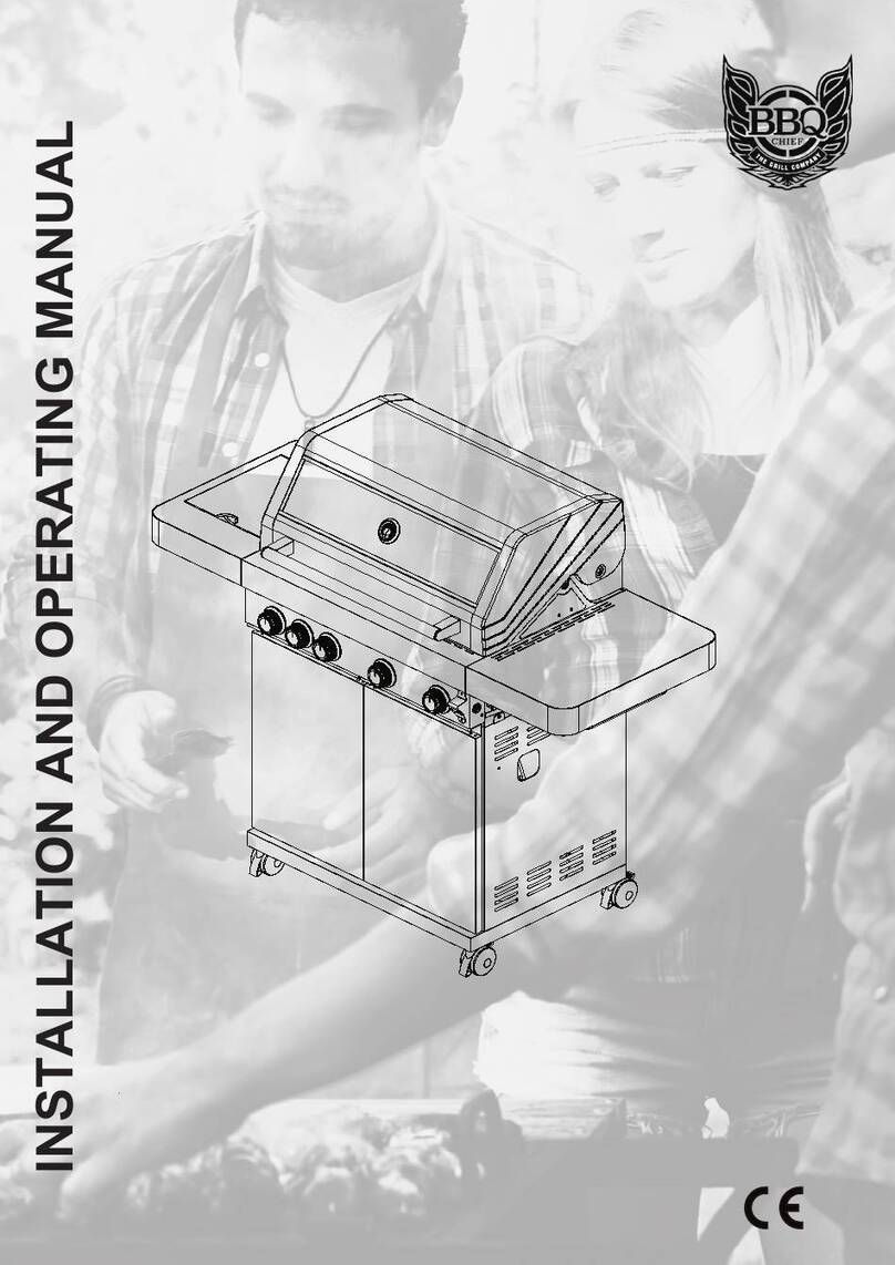 BBQ Chief 9.0 Installation and operating manual
