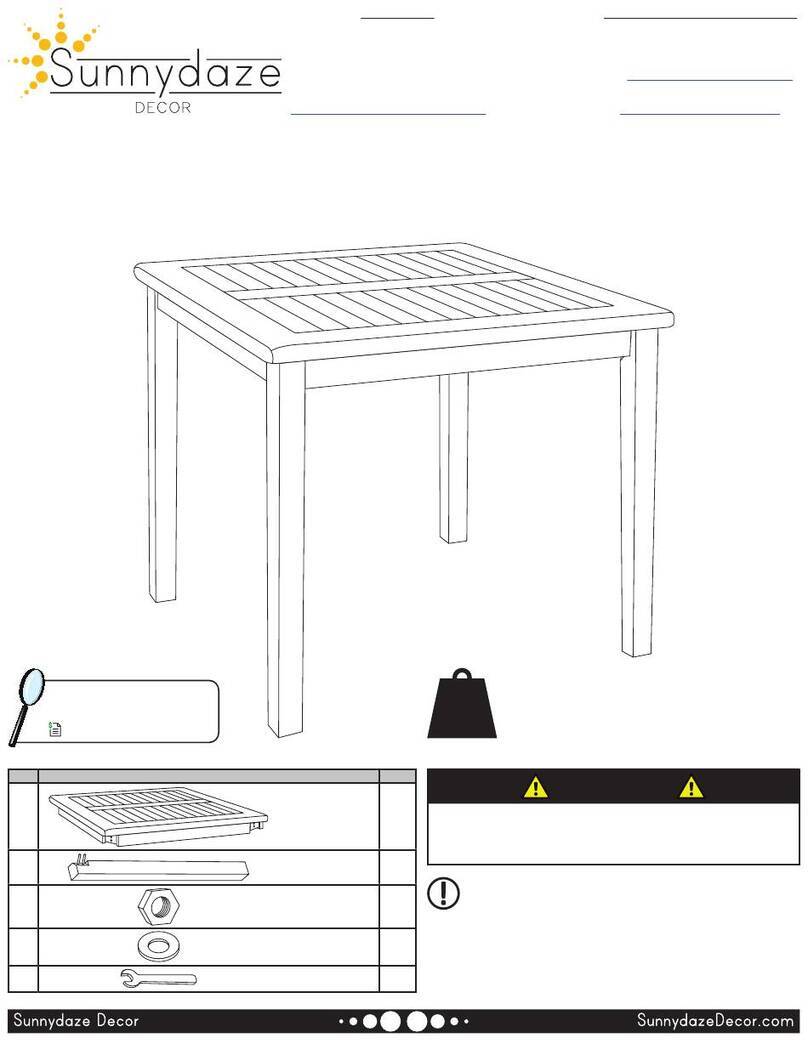 Sunnydaze Decor JVA-377 User manual Sunnydaze Decor JVA-377 User manual