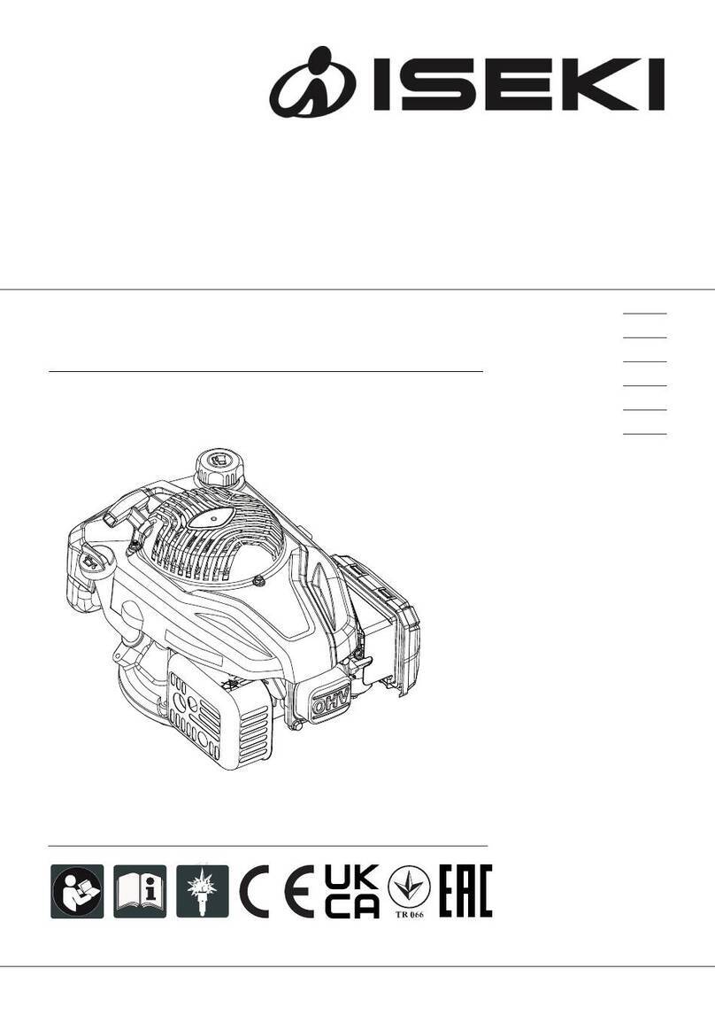 Iseki PRO 170 OHV QSS User manual
