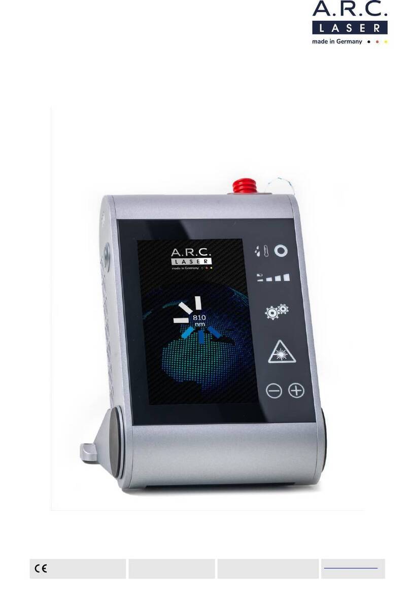 A.R.C. Laser FOX IV 810 User manual