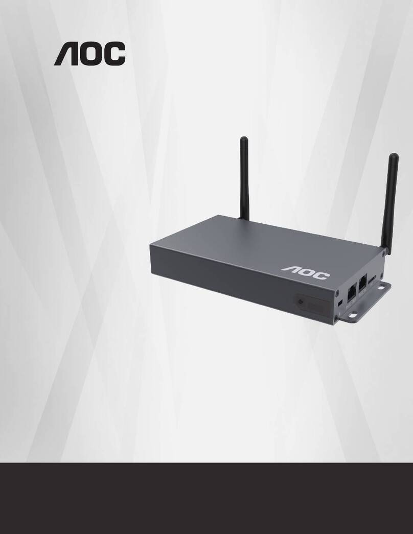 AOC CBOX-R1 manual