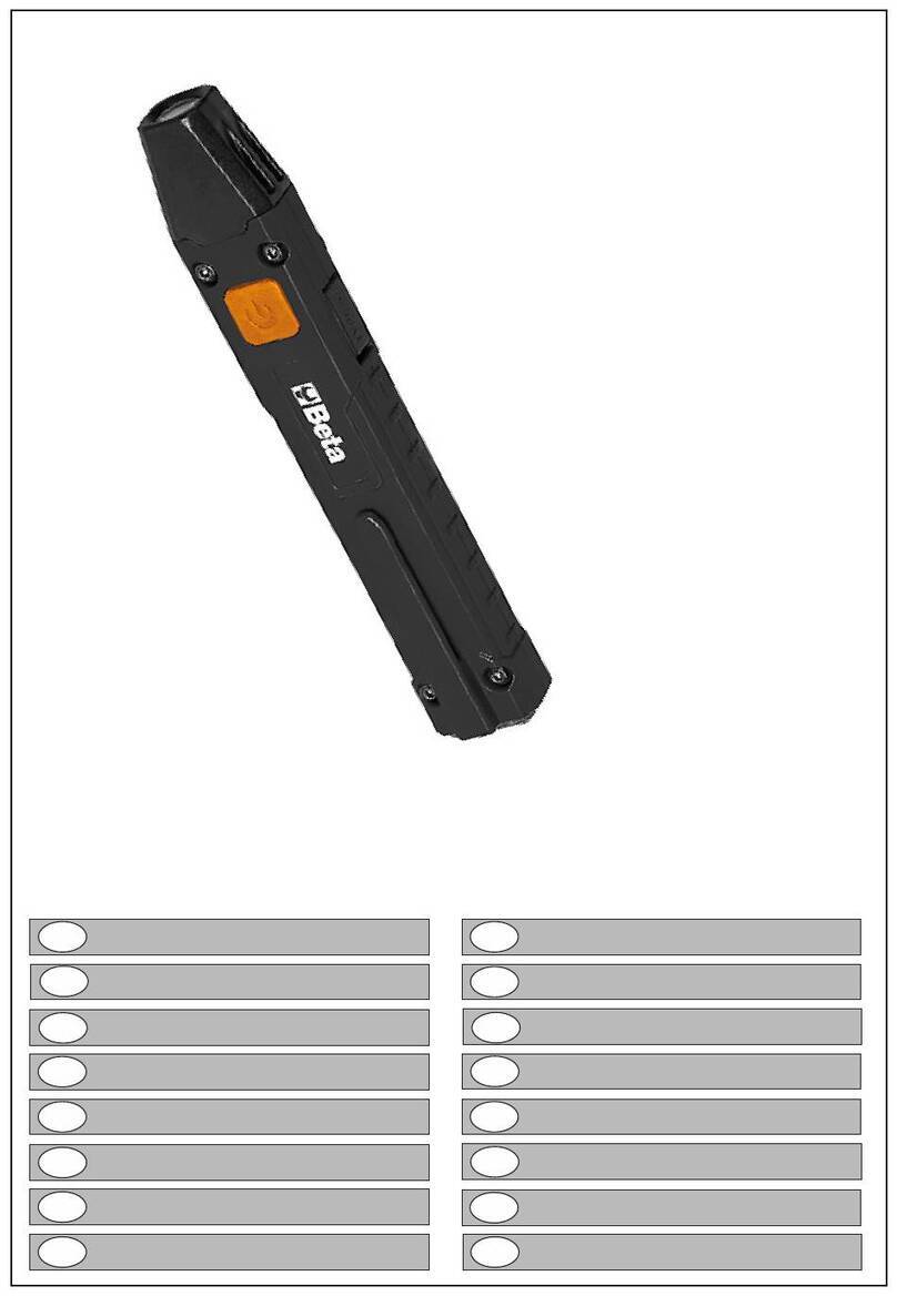 Beta 1833XSW Operation manual and instructions