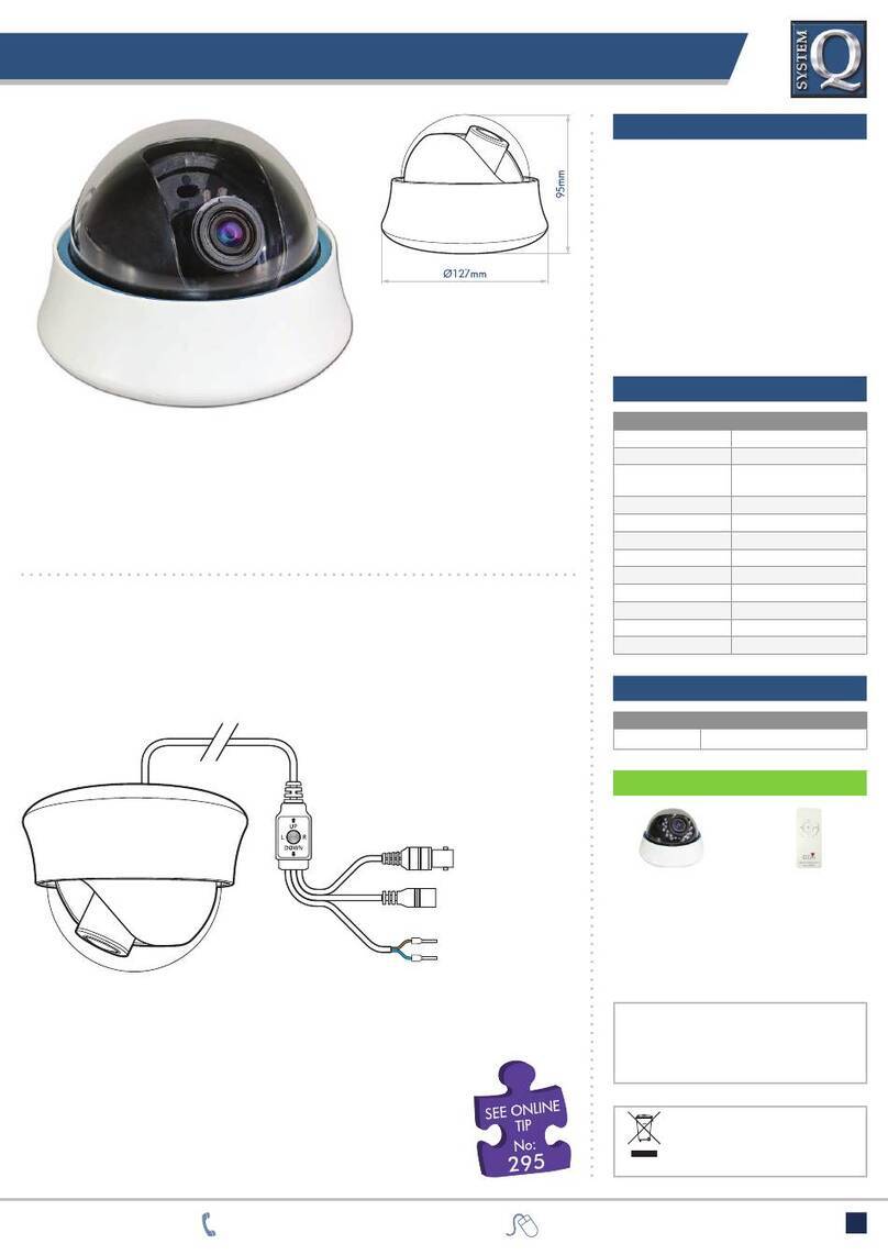 System Q CAM526UW quick start guide