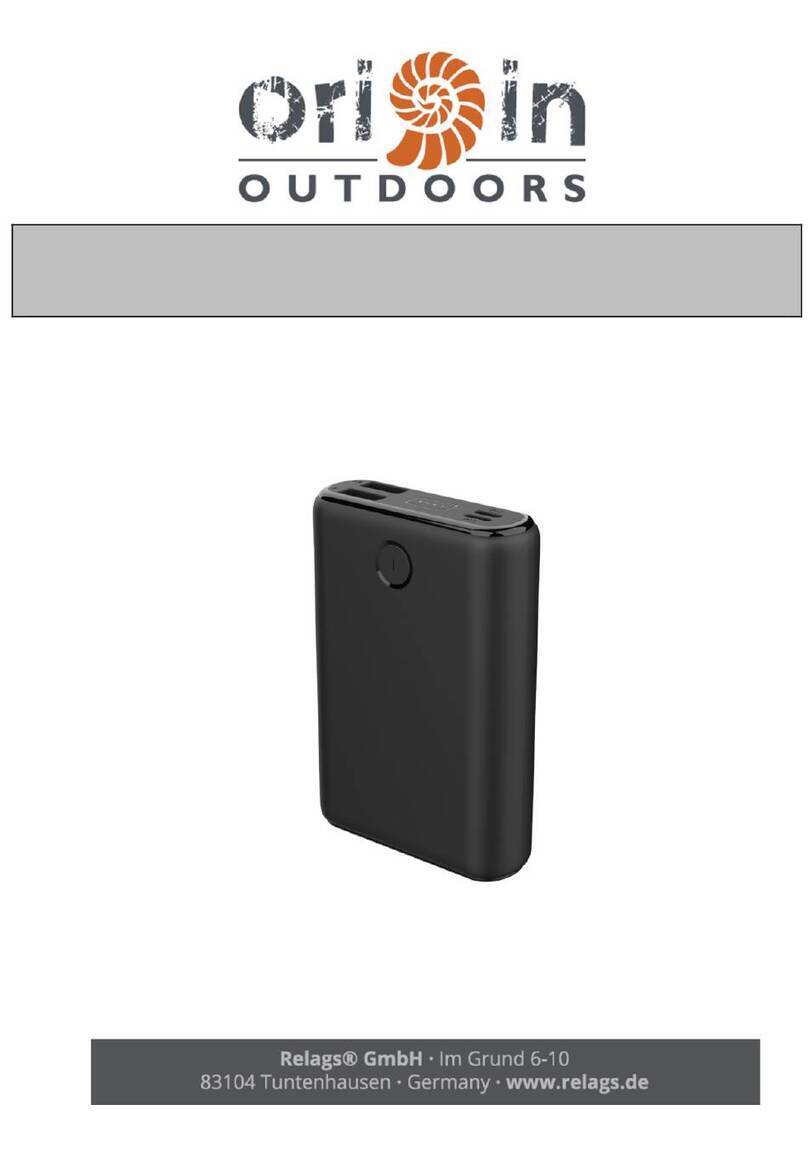 Relags Origin Outdoors Compact User manual