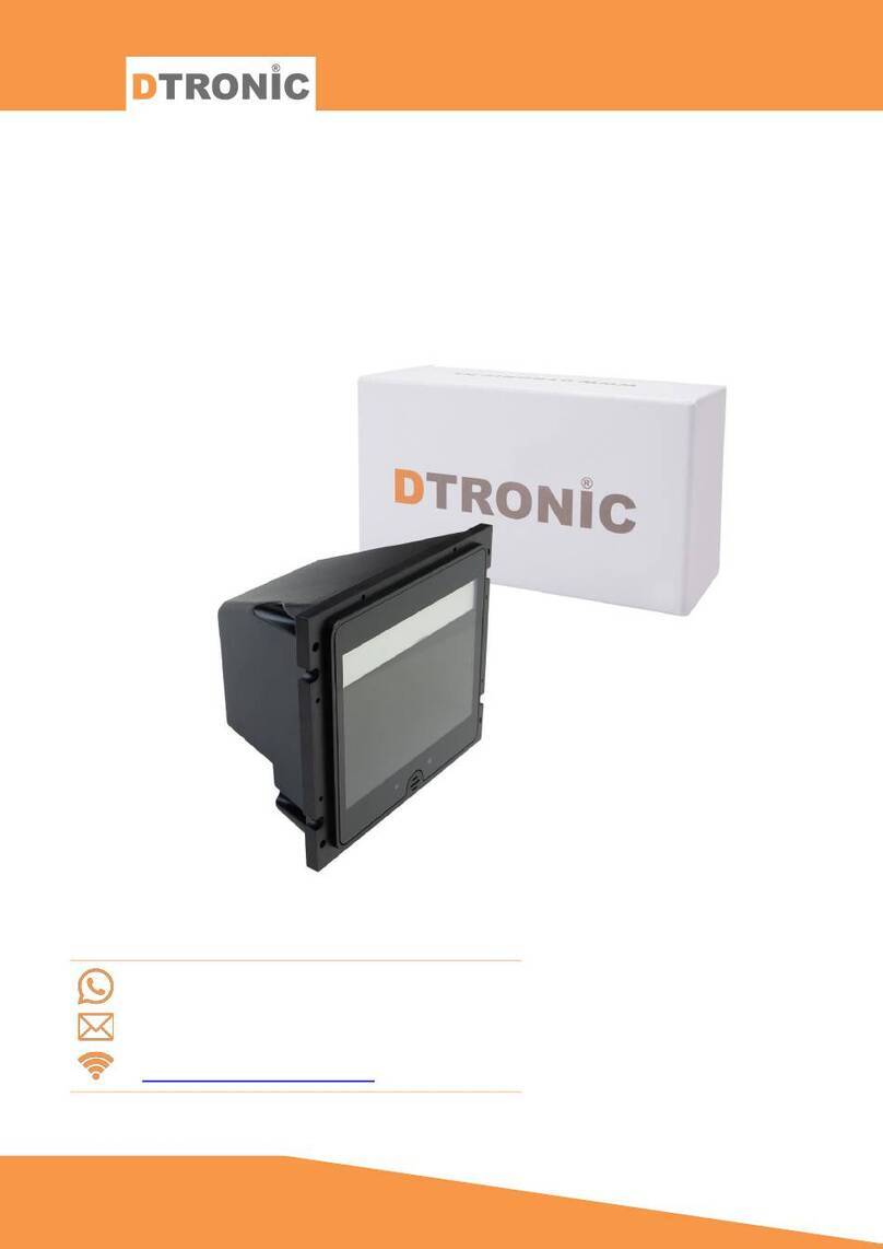 Dtronic DT3260 user manual
