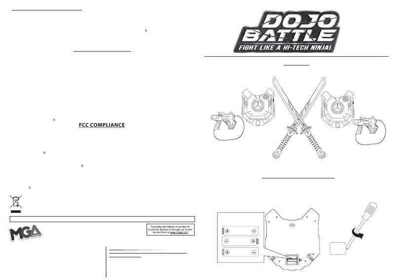 MGA Entertainment Dojo Battle 574736 User manual