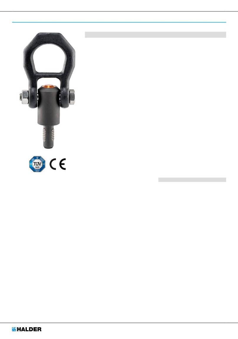 HALDER 22352.0008 quick start guide