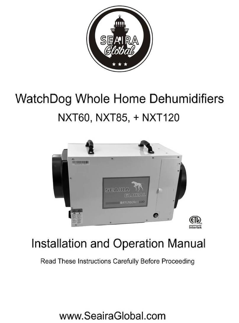Seaira Global WatchDog NXT60 Installation and operation manual