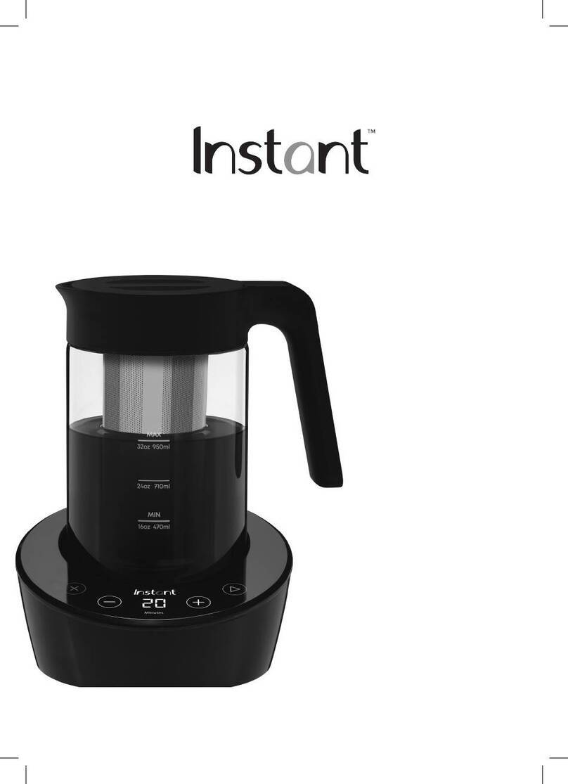 Instant COLD BREWER Getting started guide