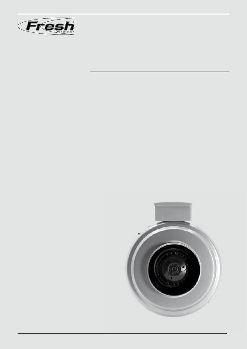 Fresh Ventilation DF 100 manual