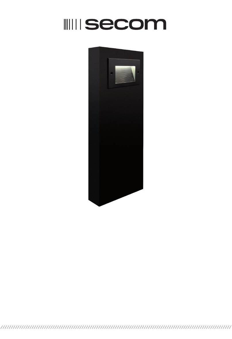 Secom CAMIN Installation and assembly instructions