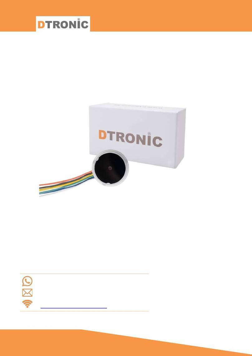 Dtronic DT3212 user manual